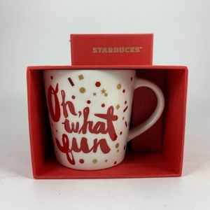 Starbucks Oh What Fun 3 Oz Espresso Mug Christmas